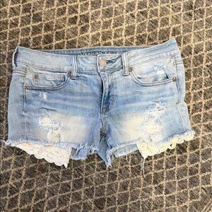 American Eagle Outfitters Stretch Low-Rise Perfect Shortie